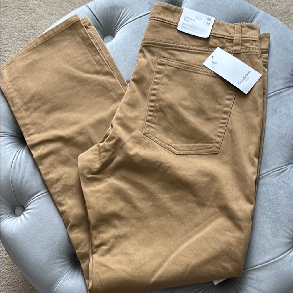 Tan Casual Pants